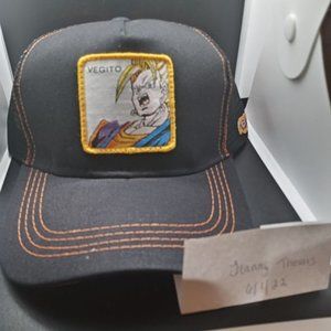 Unisex Dragon Ball Snapback Cotton Baseball Cap Vegito